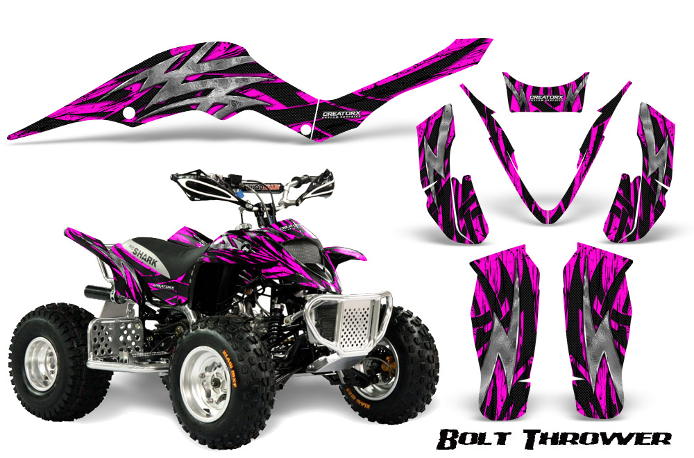 Apex Pro Shark Graphics Kit Bolt Thrower Pink